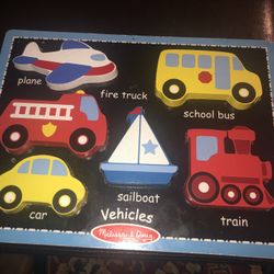 Melissa &doug  My 1st Chunky Vehicles