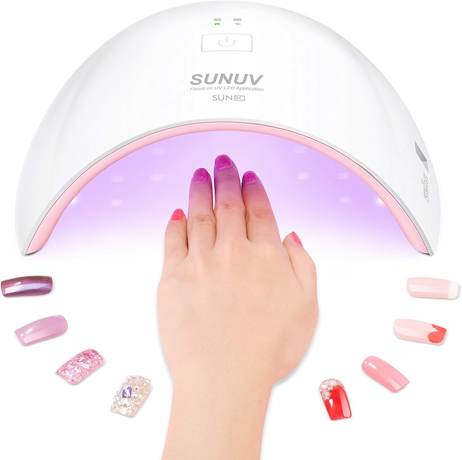 New!! 24W UV Light LED Nail Dryer Curing Lamp for Fingernail & Toenail Gels Based Polishes... $40