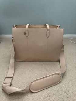Beis Work Tote Beige
