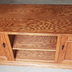 Handmade Entertainment Stand