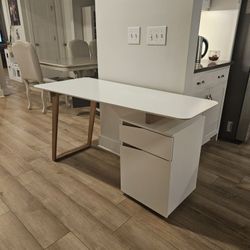 55 Inch Computer Desk  With Drawers