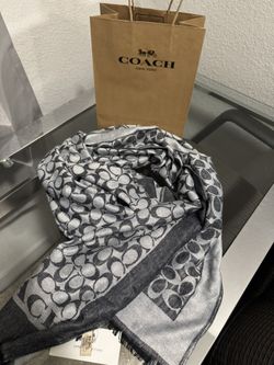 Coach Cashmere Scarf 