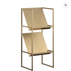 Set Of Two New Vinyl Records Storage Shelf Shelves Bookshelf Book Case Books 