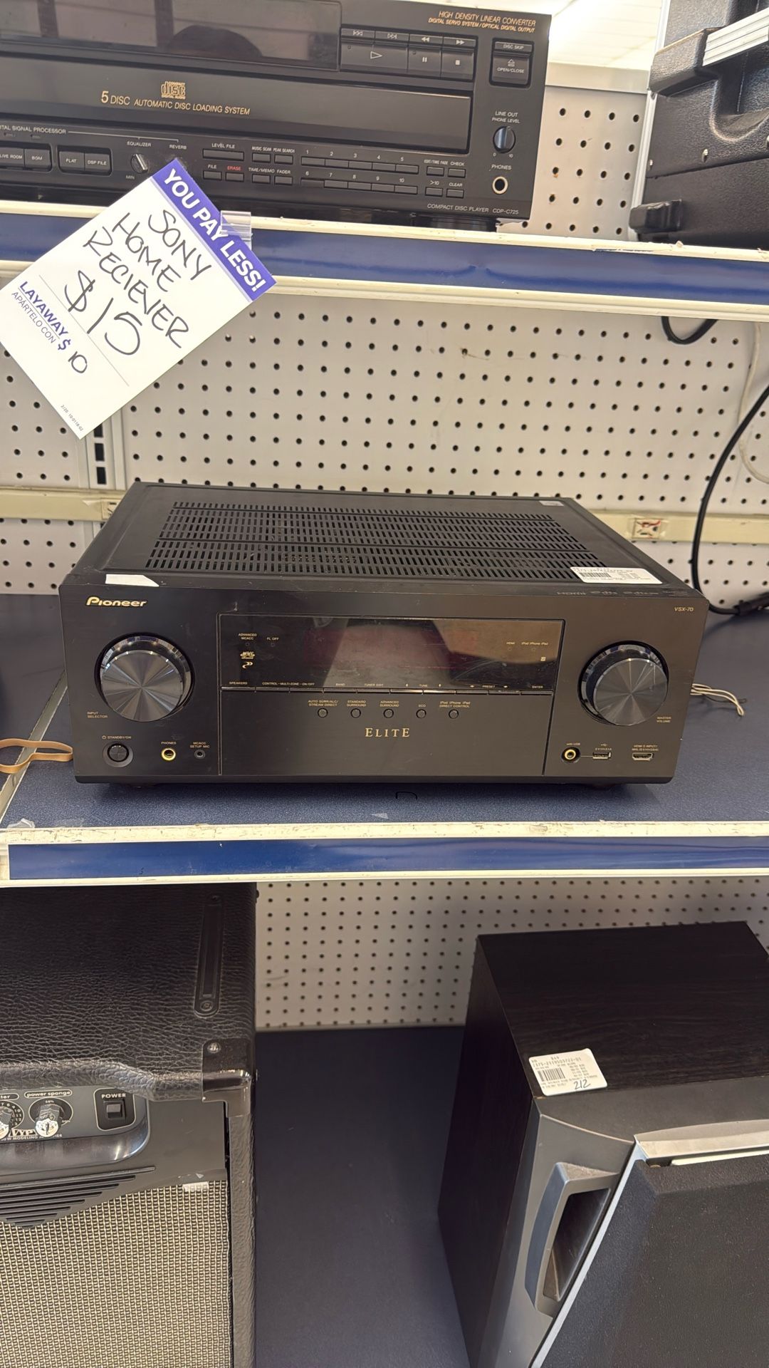 Pioneer elite receiver