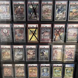 Lots Of Graded Pokémon Cards And Alt Arts 