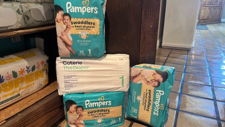 Diapers.  8- 14lbs