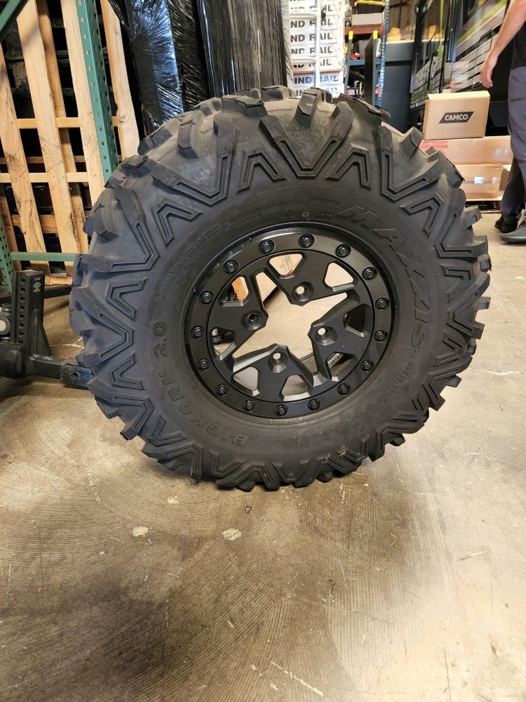Set Of 4 Can Am X3 Off Road Tires And Wheels. Ew