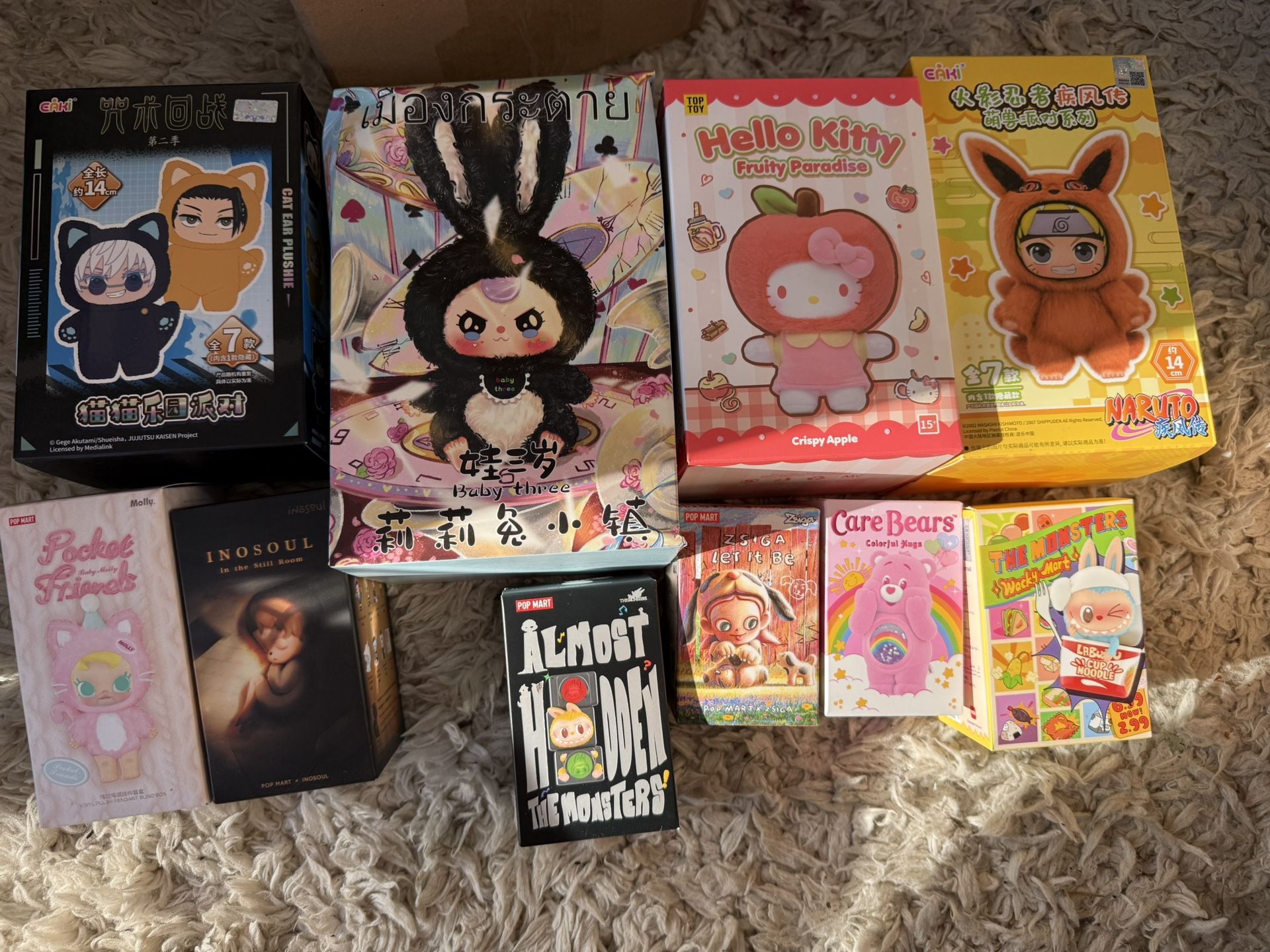 Pop mart Collectibles.