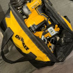 Tool Bag With Power Drills