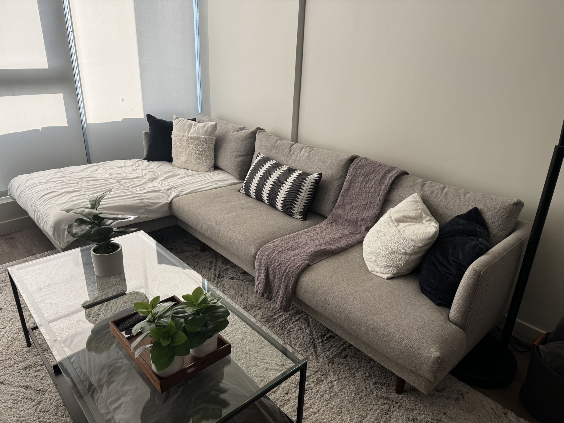 Gray Sectional Sofa