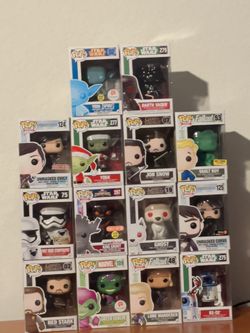 Small Funko Pop Collection