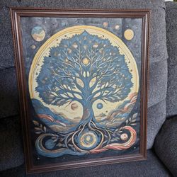 PBN Acrylic Painting By Me :)  17.5x22 In.