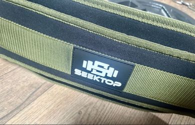 Seektop Weightlifting Dip Belt with a 25 lbs CAP  Weight Plate