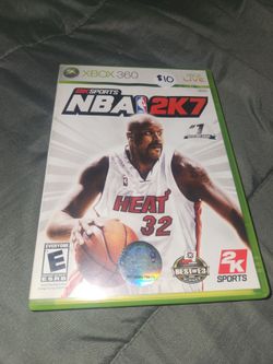NBA 2K7 Xbox 360 Game