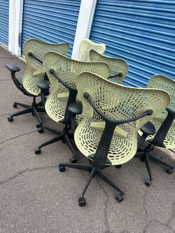 Herman miller Mirra office chairs
