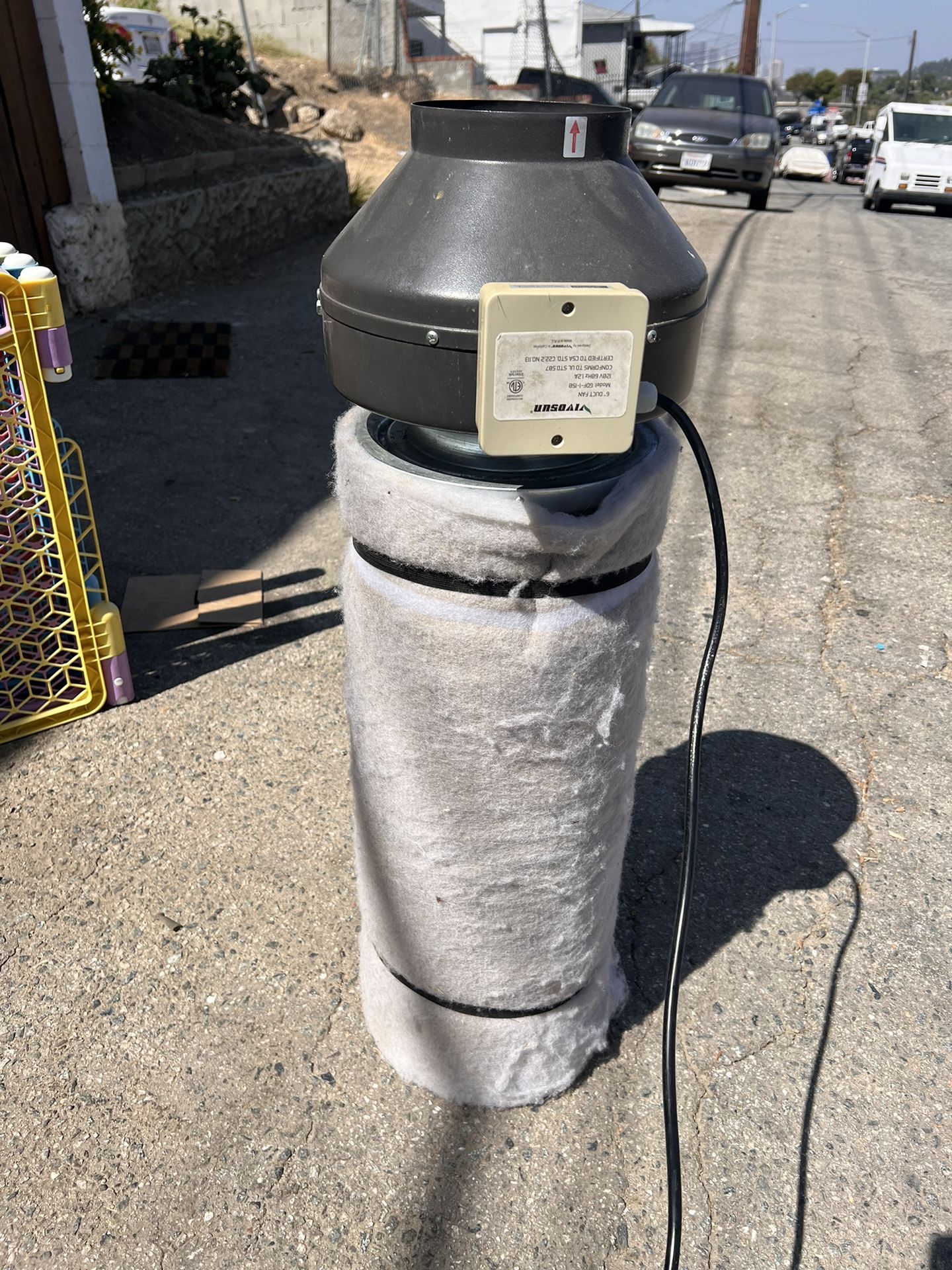 6” 2 Feet Tall Carbon Filter