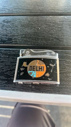 Howard Delhi Oil Vintage Advertising Lighter