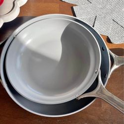 Caraway Pans  And Pot  Cookware Set . Read Description Below 