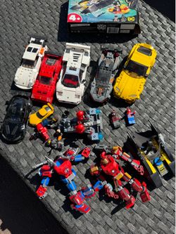 Lego Cars and Lego Figures