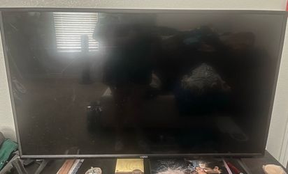 Vizio 43” Flat Screen TV on stand