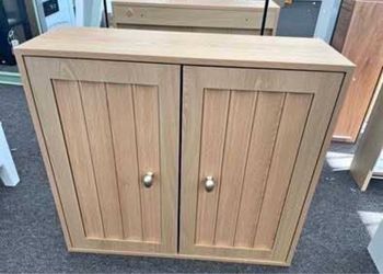 New Assembled 24” Farmhouse Wall Mounted Medicine Cabinet Over the Toilet Cabinet