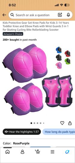 Kids knee pads