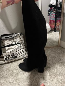 Thigh high boots size 11