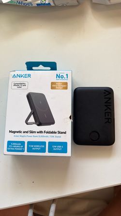 Anker MagGo Power Bank 5000mAh with Foldable Stand electronics