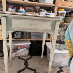 Vintage 1920’s Sewing Table Shabby Chic