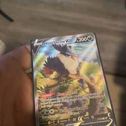 Pokémon V Card 