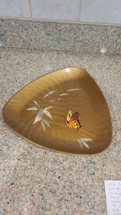 Vintage Laquerware Serving Dish