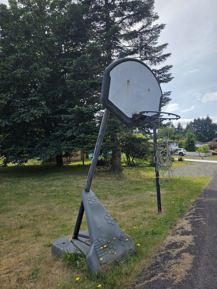 Free basketball hoop