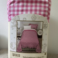 Twin Comforter & Sham Set 