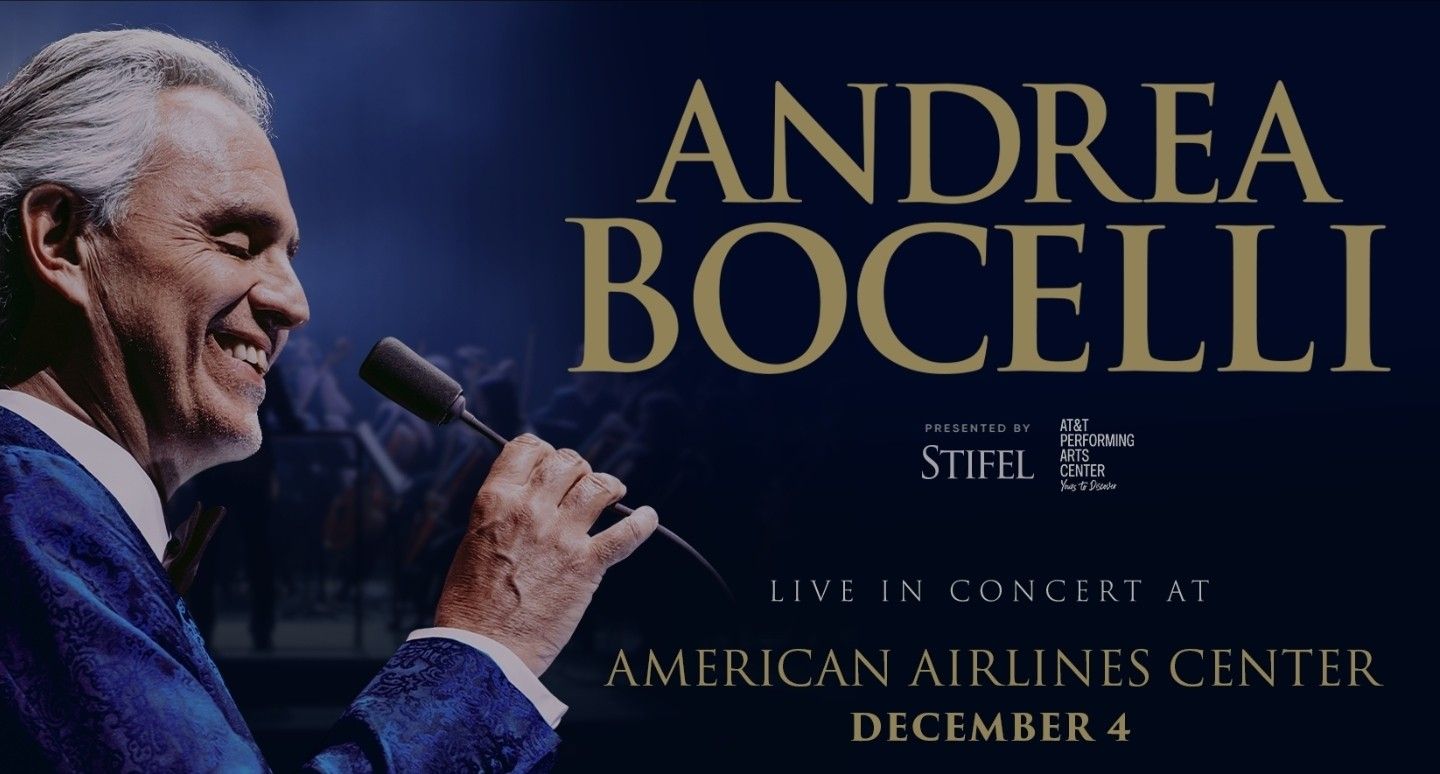 ANDREA BOCELLI TONIGHT PLATINUM LEVEL