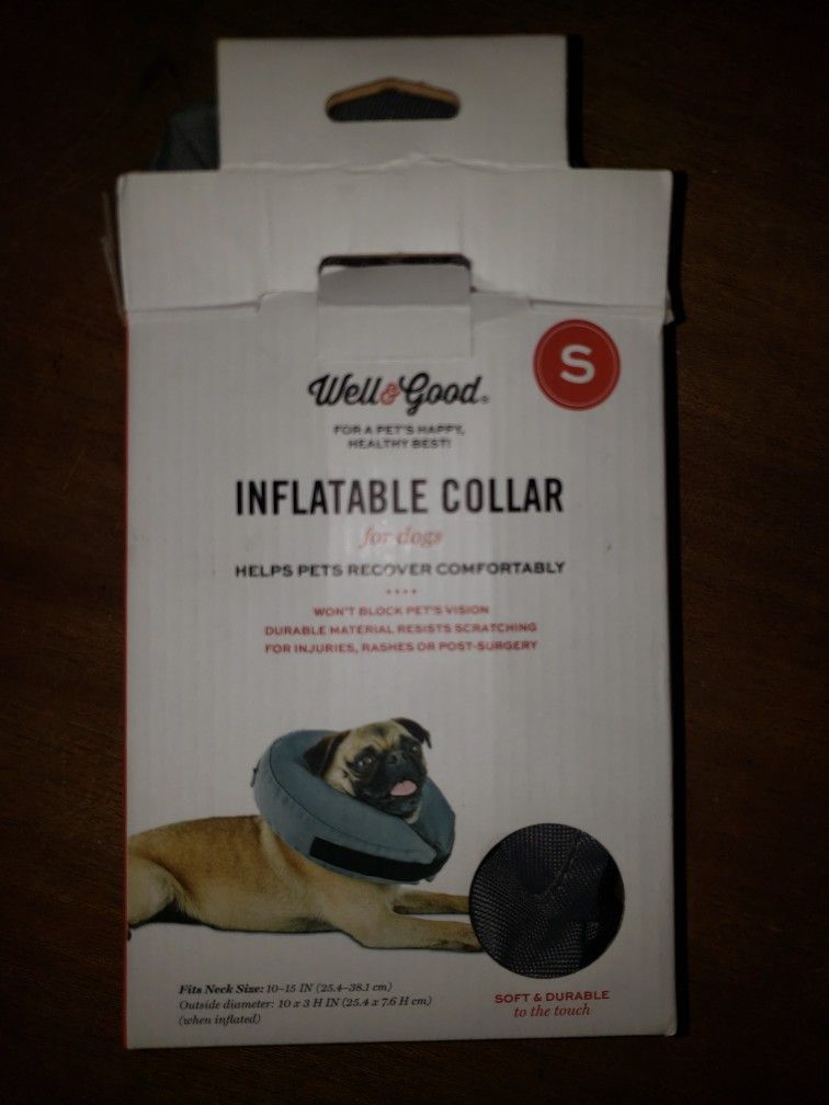 Small Inflatable Dog Collar