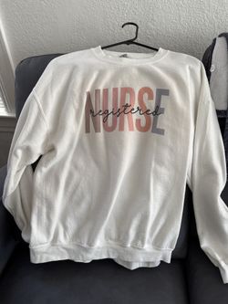 REGISTERED NURSE SWEATER SIZE L