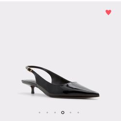 Black Kitten Heels