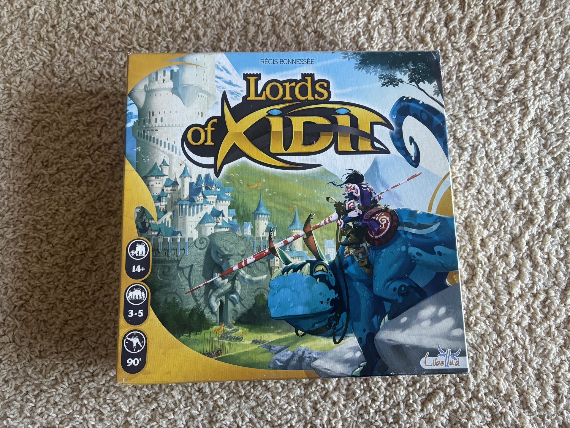 Lords of Xidit Board Game