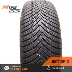 Set of 2 Used  10.5/32    225/65R17  106H  Nokian  Encompass AW 02
