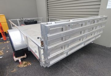 2021 Primo 6x10 Aluminum Trailer with Ramp. Perfect for ATV/Quads