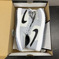 Jordan 1 Low Golf Wolf gray - 10.5