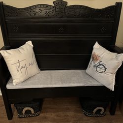 Headboard Bench