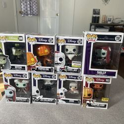 Nightmare Before Christmas Funko Pop Lot