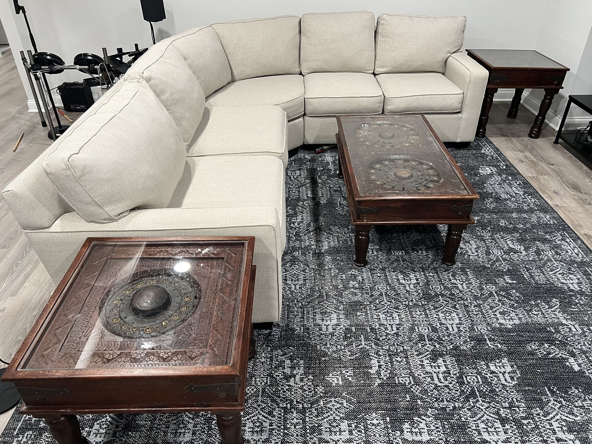 Pottery Barn Sleeper Sectional Sofa