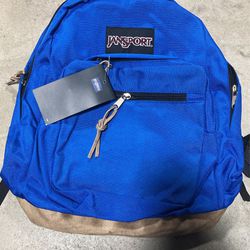  Brand new jansport big backpack-bright blue