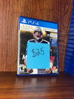 PlayStation PS4 ps5 video game Madden nfl 18 football