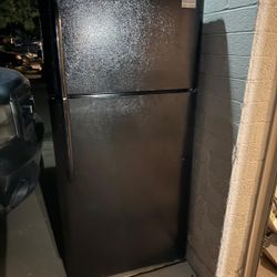Black Frigidaire Refrigerator 