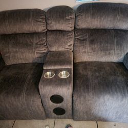 Slightly Used Couch, Speakers Inside/bluetooth