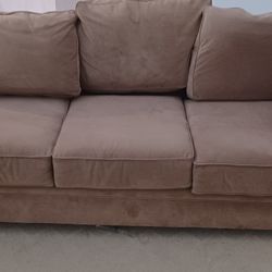 Matching Sofa And Loveseat With Many Pillows  $350obo
