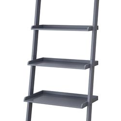 Gray Modern Ladder Shelf